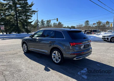 2021 Audi Q7 Premium из США, поврежденный, VIN WA1AXAF78MD021696